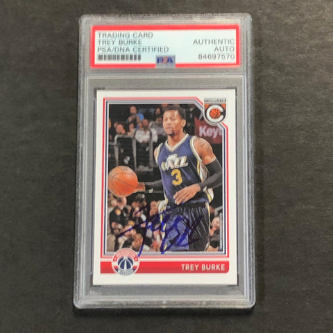 2016-17 Panini Complete #388 Trey Burke Signed Card PSA Slabbed Wizards