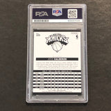 2014-15 NBA Hoops #225 Jose Calderon Signed Card PSA Slabbed Knicks