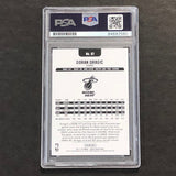 2017-18 NBA Hoops #67 Goran Dragic Signed Card AUTO PSA/DNA Slabbed Heat