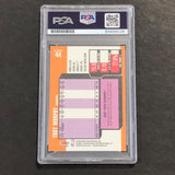 2002-03 Fleer Basketball #44 Troy Murphy Signed Card AUTO PSA Slabbed Warriors