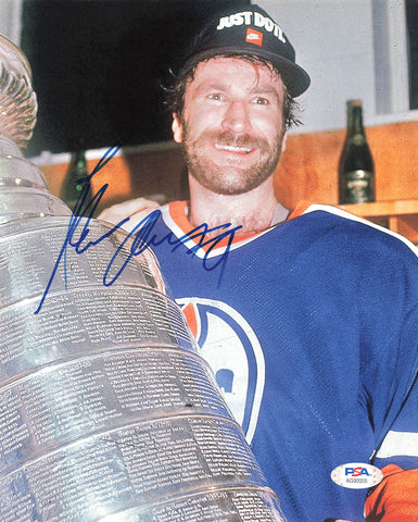Glenn Anderson signed 8x10 photo PSA/DNA Edmonton Oilers Autographed
