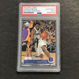 2002-03 Upper Deck Basketball #30 Adrian Griffin Signed Card AUTO PSA Slabbed Mavericks