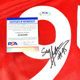 Nav Bhatia SuperFan Signed Jersey PSA/DNA Toronto Raptors Autographed
