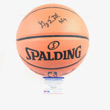 Greg Brown Signed Spalding Basketball PSA/DNA Texas Longhorns Autographed
