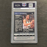 2000 Topps Chrome #K5 Wally Szczerbiak Signed Card AUTO PSA Slabbed Minnesota Timberwolves