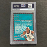 2000-01 Fleer Ultra #3 Jerry Stackhouse Signed Card PSA Slabbed Pistons