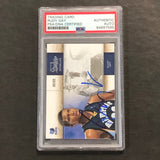 2009-10 Panini Studio #39 Rudy Gay Signed Card AUTO PSA Slabbed Grizzlies