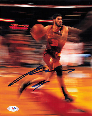 Omri Casspi Signed 8x10 photo PSA/DNA Cleveland Cavaliers Autographed