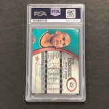 2000-01 Fleer #23 Jerry Stackhouse Signed Card PSA Slabbed Pistons