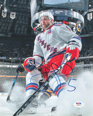 Dan Girardi signed 8x10 photo PSA/DNA New York Rangers Autographed
