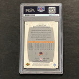 2003-04 Upper Deck #23 Clifford Robinson Signed Card AUTO PSA Slabbed Warriors