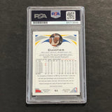 2003-04 Topps #51 ERICK DAMPIER Signed Card PSA Slabbed Warriors