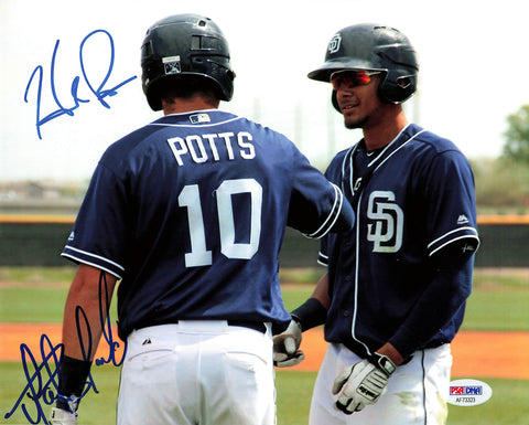 FERNANDO TATIS JR.  Hudson Potts signed 8x10 photo PSA/DNA San Diego Padres Autographed