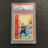 2004-2005 Fleer Tradition #181 Dan Gadzuric Signed Card PSA Slabbed Bucks