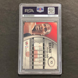2000-01 Fleer Focus #70 Elton Brand Signed Card AUTO PSA Slabbed Bulls