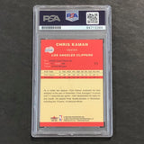 2004-05 Fleer Tradition #71 Chris Kaman Signed Card PSA Slabbed Clippers