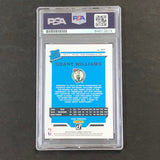 2019-20 Panini-Donruss #221 Grant Williams Signed Card AUTO PSA/DNA Slabbed RC Celtics