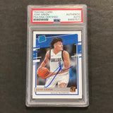 2020-21 Panini Donruss #234 Josh Green Signed Card AUTO PSA Slabbed RC Mavericks