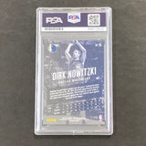 2017-18 Panini Prestige #76 Dirk Nowitzki Signed AUTO Card PSA/DNA Slabbed Autographed Mavericks