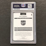 2016-17 Panini NBA Hoops #38 Matt Barnes Signed Card AUTO PSA Slabbed Kings