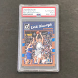 2016 Donruss #77 Dirk Nowitzki Signed AUTO Card PSA/DNA Slabbed Autographed Mavericks