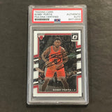 2017-18 Panini Donruss #23 Bobby Portis Signed Card AUTO PSA Slabbed Bulls