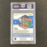 2020-21 Panini Mosaic #110 Trey Burke Signed Card AUTO 10 PSA Slabbed Mavericks