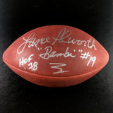 Lance Alworth signed Football PSA/DNA Los Angeles Chargers autographed