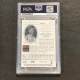 2006-07 Bowman Sterling #77 Hilton Armstrong Signed Card AUTO PSA/DNA Slabbed RC Hornets