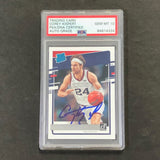 2021-22 Chronicles Donruss Rated Rookie #33 COREY KISPERT Signed Card AUTO 10 PSA Slabbed Gonzaga