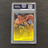 1995-96 Fleer #1 of 15 Brian Grant Signed Card AUTO PSA Slabbed Spurs