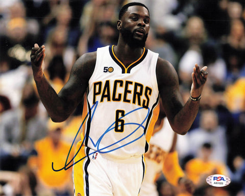 Lance Stephenson signed 8x10 photo PSA/DNA Indiana Pacers Autographed