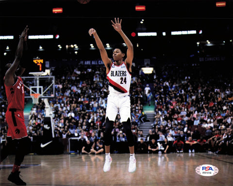 Anfernee Simons signed 8x10 photo PSA/DNA Portland Trail Blazers autographed