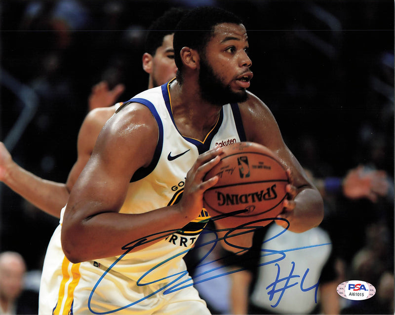 Omari Spellman signed 8x10 photo PSA/DNA Golden State Warriors Autographed