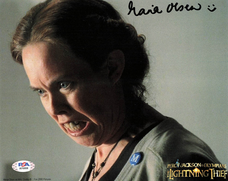 Maria Olsen signed 8x10 photo PSA/DNA Autographed Percy Jackson