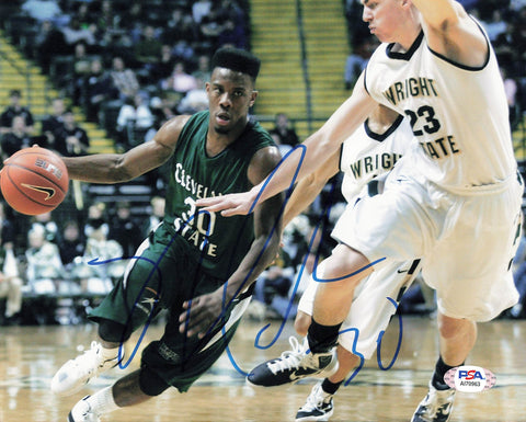 Norris Cole signed 8x10 photo PSA/DNA Cleveland State Vikings Autographed