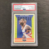 2012-13 Panini Past & Present #188 Royce White Signed Rookie Card PSA Slabbed Rockets