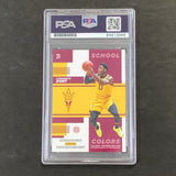 2019 Contenders Draft Picks #27 Luguentz Dort Signed Card AUTO PSA Slabbed Arizona State