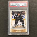 2014-15 Upper Deck MVP #120 Marc-Edouard Vlasic Signed Card PSA slabbed San Jose Sharks