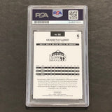 2016-17 NBA Hoops #92 Kenneth Faried Signed AUTO PSA Slabbed Nuggets