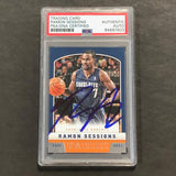 2012-13 Panini Basketball #138 Ramon Sessions Signed AUTO PSA Slabbed Bobcats