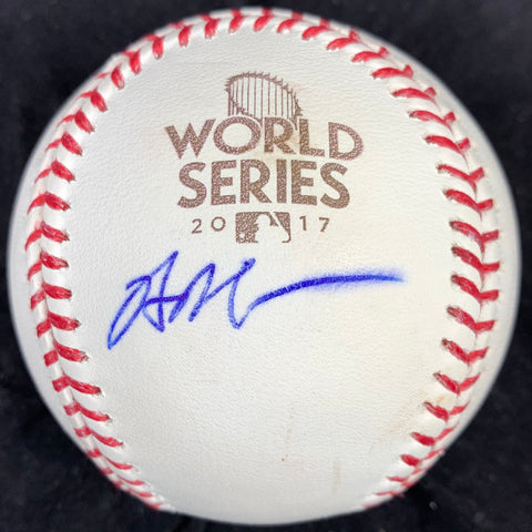 Brian McCann signed 2017 WS Baseball PSA/DNA Houston Astros autographed