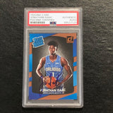 2017-18 Donruss Rated Rookie #195 Jonathon Isaac Signed Card AUTO PSA Slabbed RC Magic