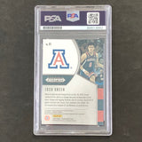 2020-21 Panini Prizm Draft Picks #61 Josh Green Signed Card AUTO PSA Slabbed RC Arizona