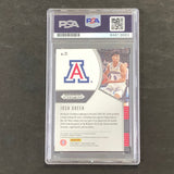 2020-21 Panini Prizm Draft Picks #21 Josh Green Signed Card AUTO PSA Slabbed RC Arizona