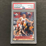 2002-03 Upper Deck Basketball #294 Caron Butler Signed Card AUTO PSA Slabbed Heat