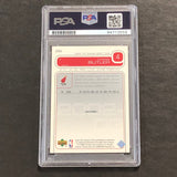 2002-03 Upper Deck Basketball #294 Caron Butler Signed Card AUTO PSA Slabbed Heat