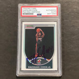 2007-08 Bowman Chrome #138 Daequan Cook Signed Card PSA/DNA 125/299 Heat Encapsulated