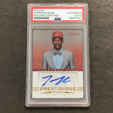 2012-13 Panini Prestige #52 Terrence Ross Signed Card AUTO PSA/DNA Slabbed Raptors