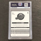 2013-14 NBA Hoops #223 Brandon Rush Signed Card AUTO PSA Slabbed Jazz